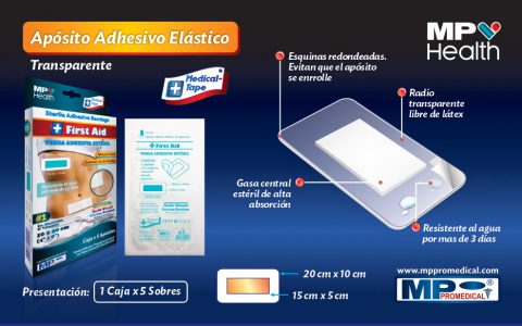 Ap Sito Adhesivo Est Ril El Stico Transparente Resistente Al Agua X