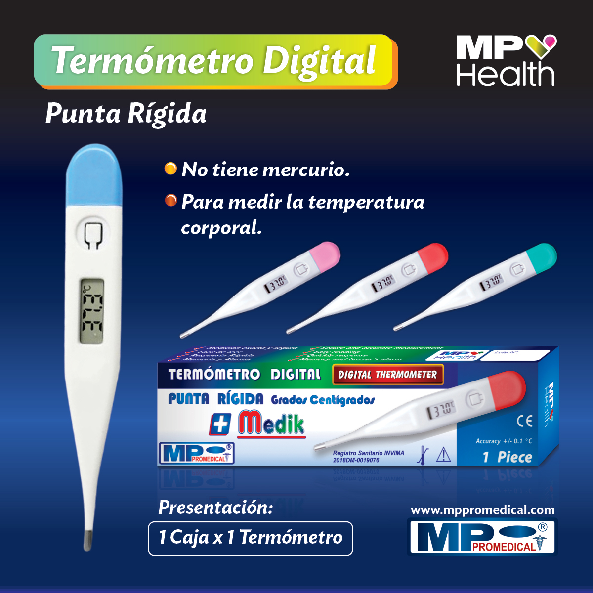 Termómetro Digital CE
